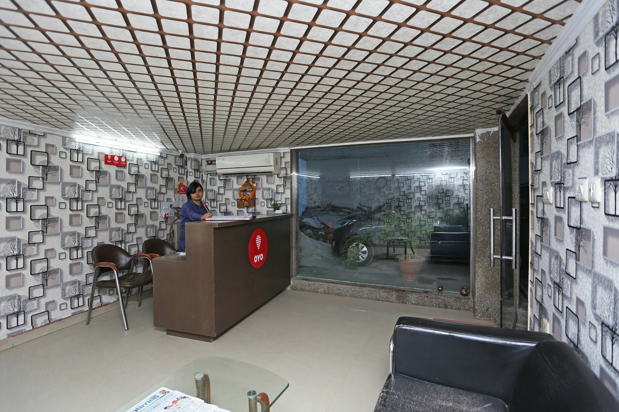 Hotel Aero Look New Delhi Buitenkant foto
